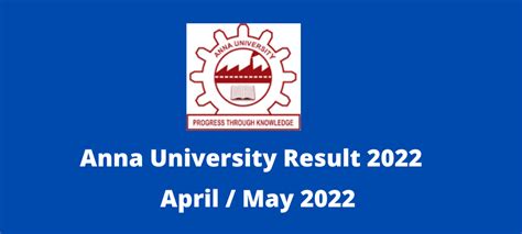 anna university semester results 2022